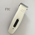 White Low Noise Mens Rechargeable Hair Clippers Charge Light EMC RoHS Certification